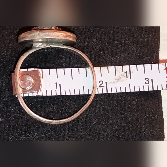 Authentic Vintage Native American Shadow Box Ring - Picture 8 of 8